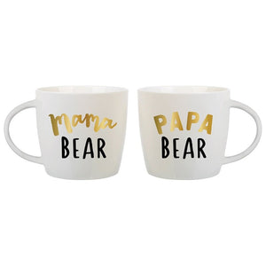 Mama & Papa Bear Coffee Mug Set