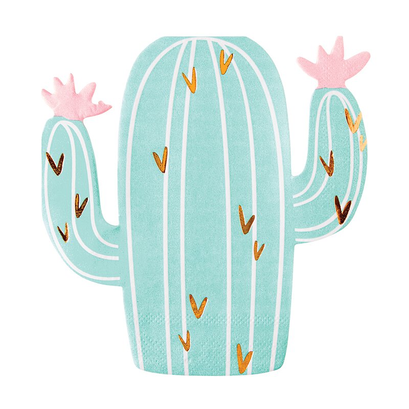 Shaped Napkins - Cactus