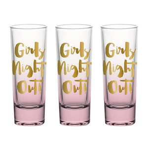Girls Night Out Shot Glass Set