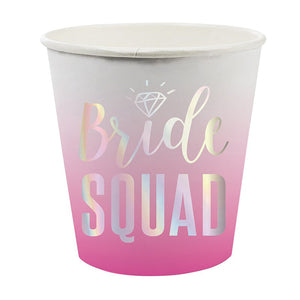 Bride Squad Paper Shot Cups