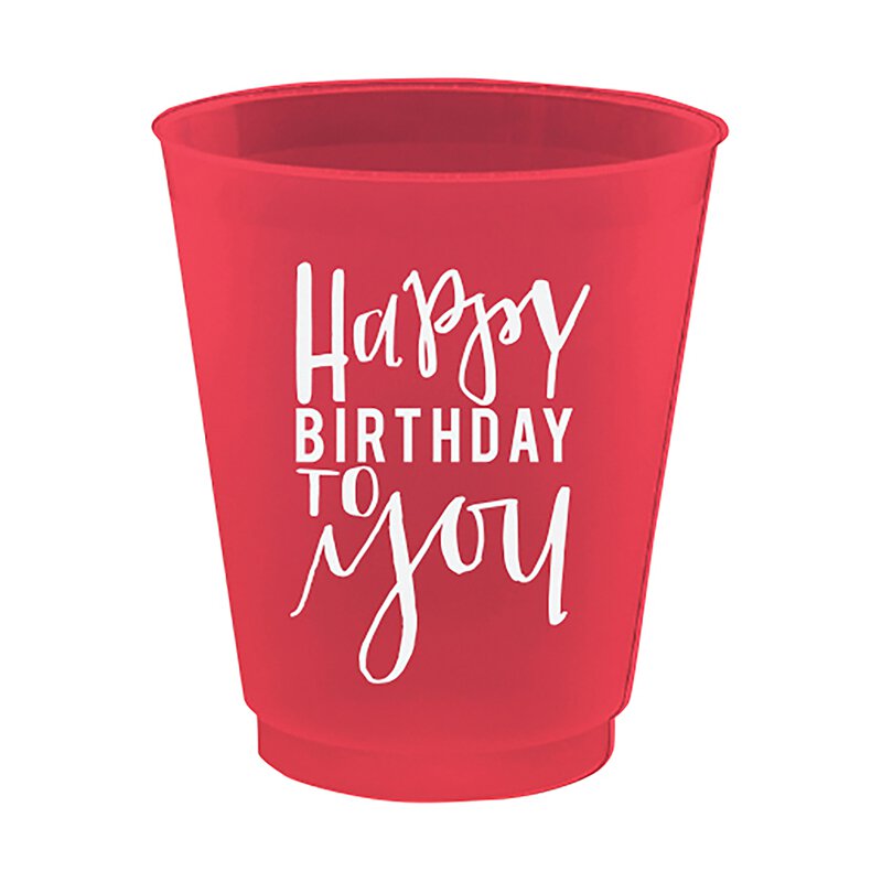 Shot Party Cups - Happy Bday to You