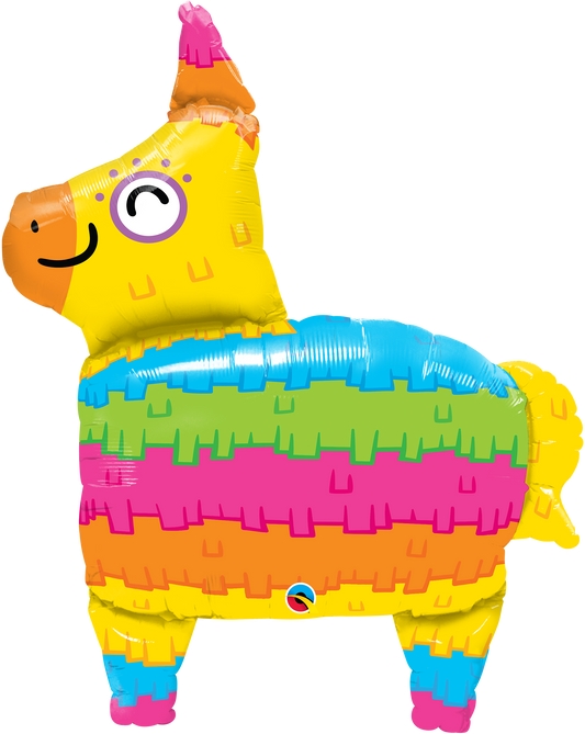 Supershape Rainbow Pinata Balloon