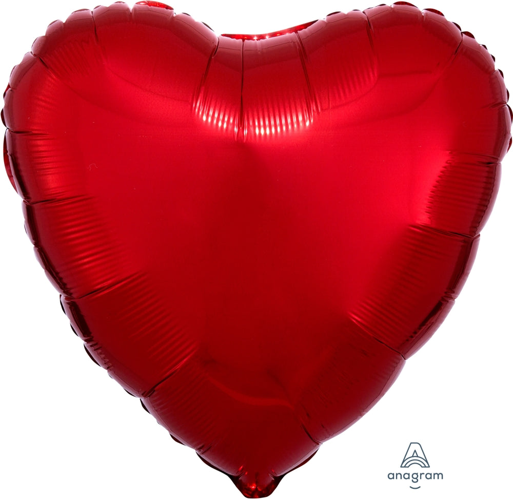 18" Red Heart Balloon