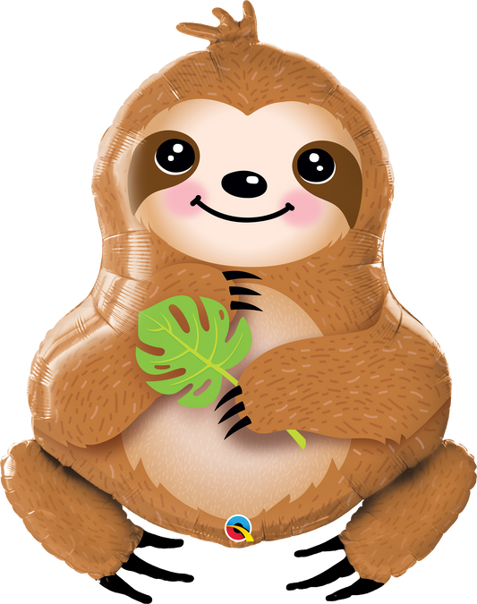 Supershape Sweet Sloth Balloon