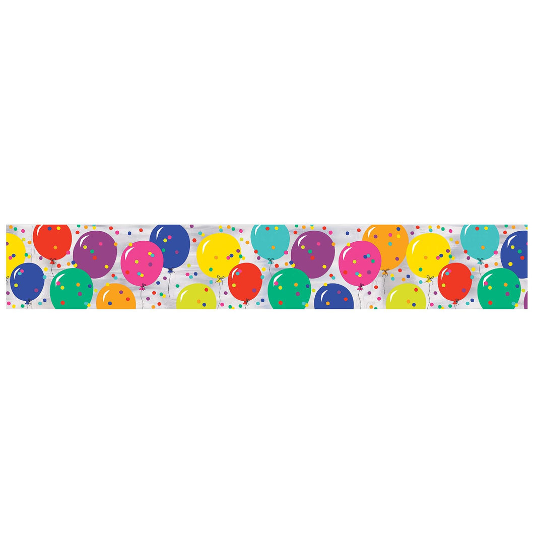 Party Balloons Foil Banner