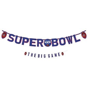 Super Bowl LVII Jumbo Letter Banner Kit
