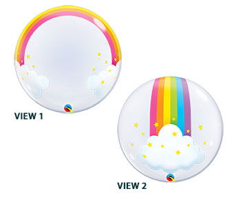 Bubble Balloon: Rainbow Clouds