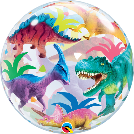 Bubble Balloon: Colorful Dinosaurs