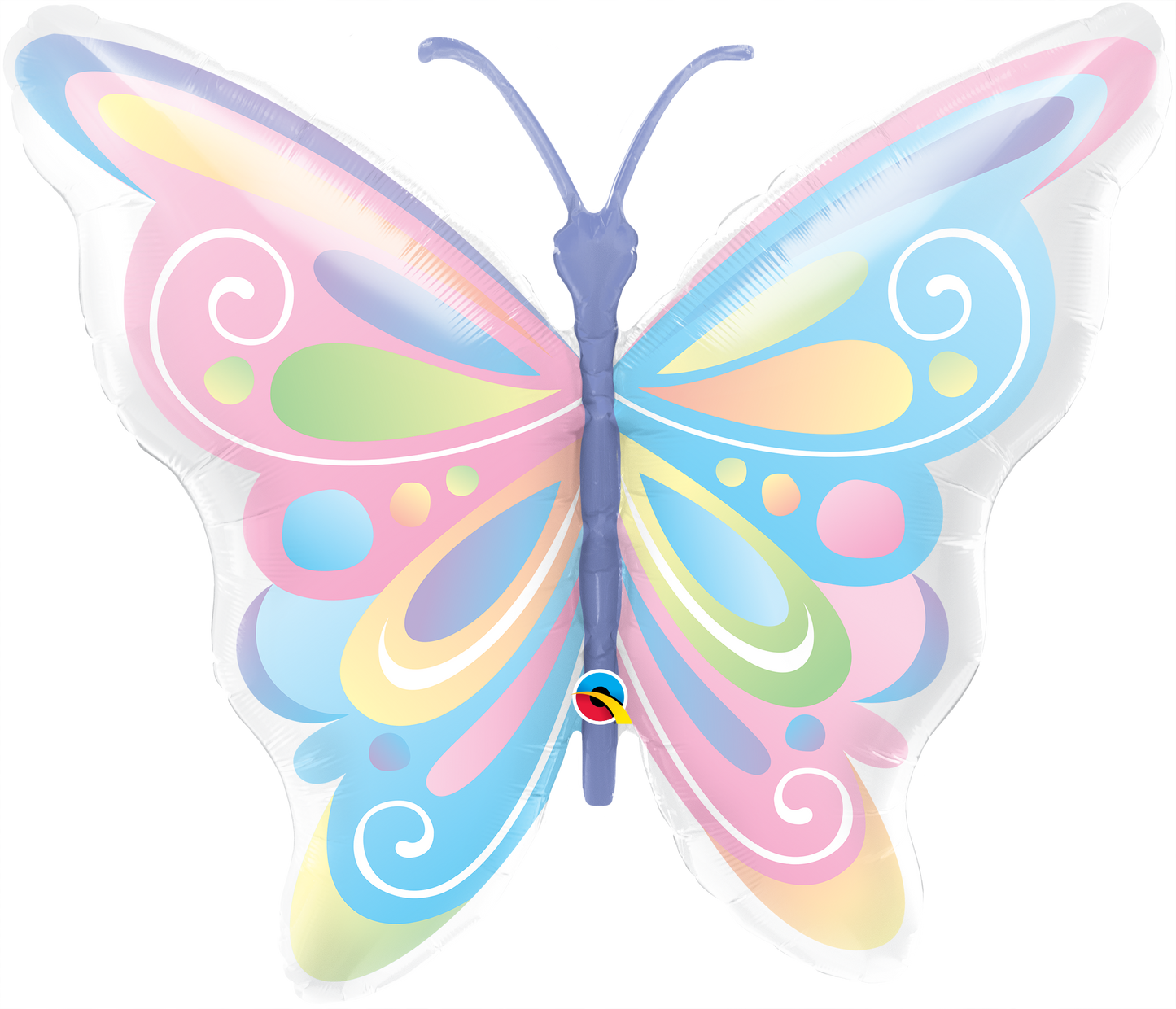 Supershape Pastel Butterfly Balloon