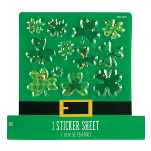 St. Patrick's Day Shaker Stickers