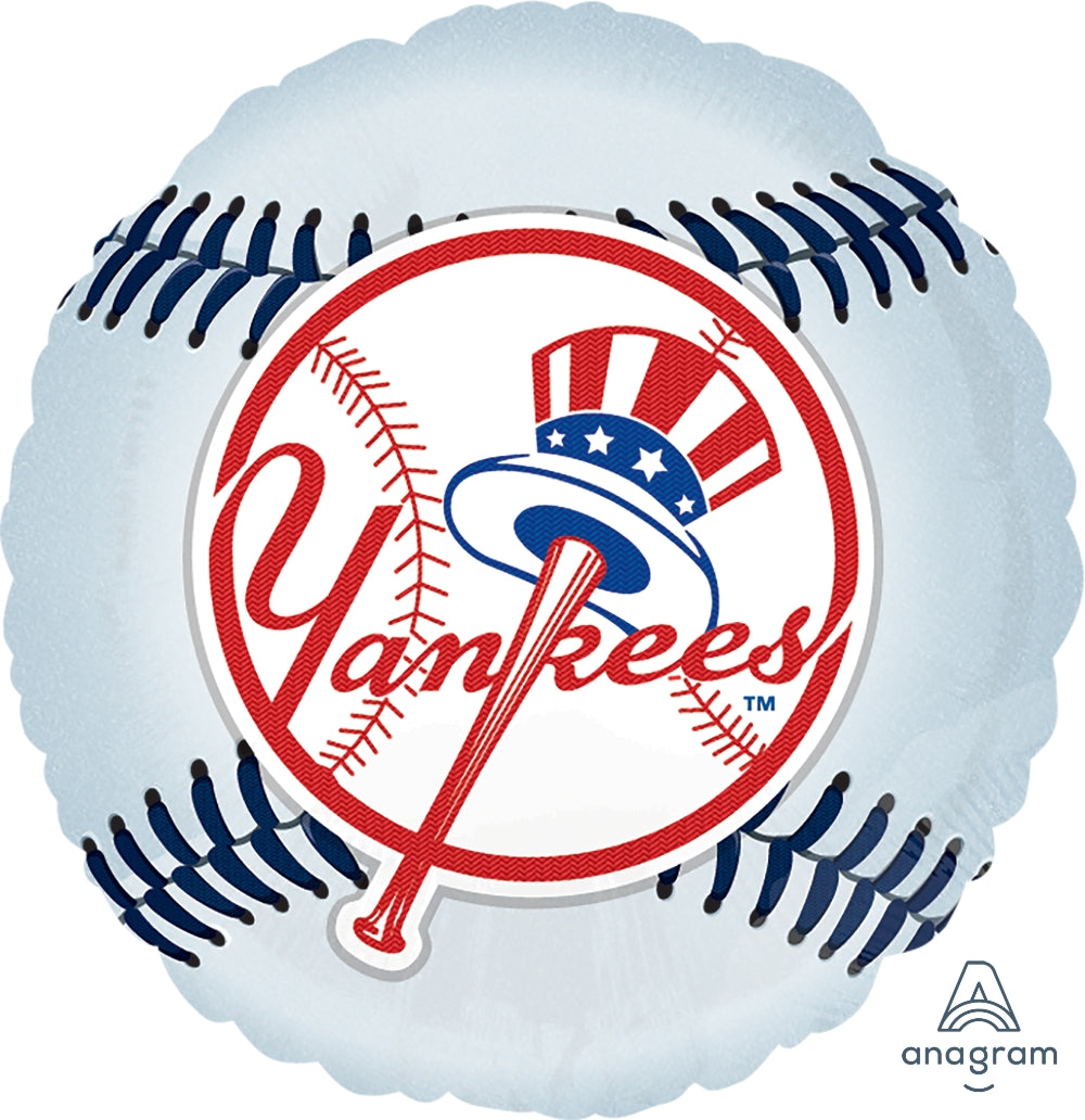 18" Yankees Balloon