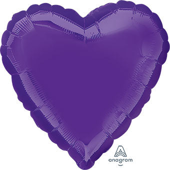 18" Purple Heart Mylar