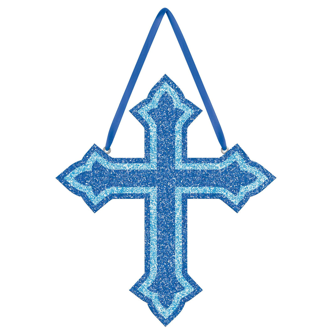 Cross Sign - Blue