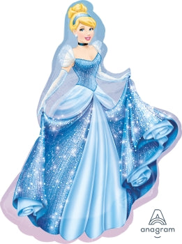 28" Disney Cinderella Helium Foil Balloon