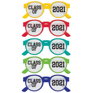 Class of 2021 Multi Pack Glasses - Multicolor