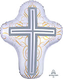 LRG SHP ELEGANT RELIGIOUS CROSS 28"