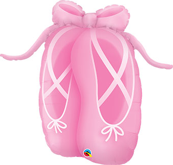 Supershape Ballerina Slippers Mylar