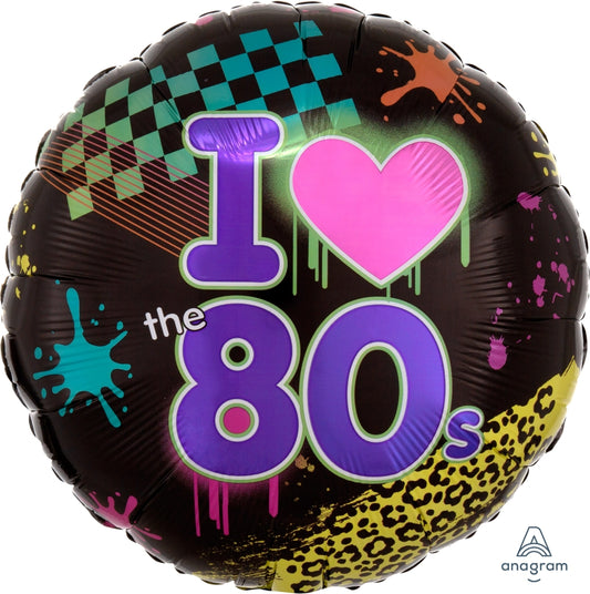 18" Totally 80s Balloon