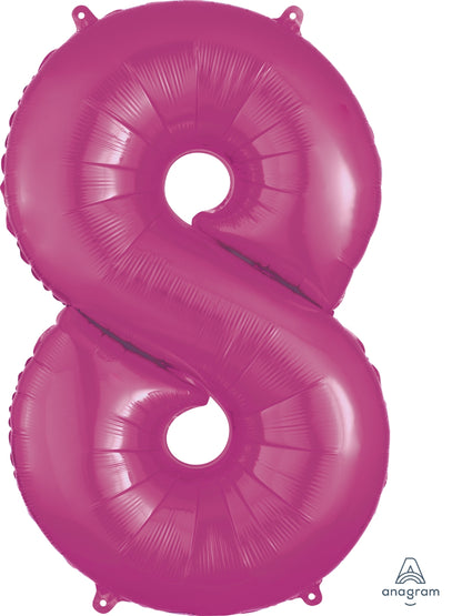 HOT PINK Supershape Numbers