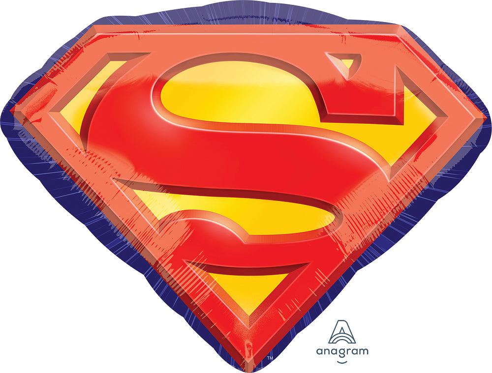 Supershape Superman Emblem Mylar