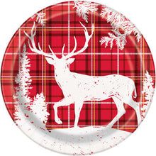 Load image into Gallery viewer, Plaid Deer Christmas Papergoods
