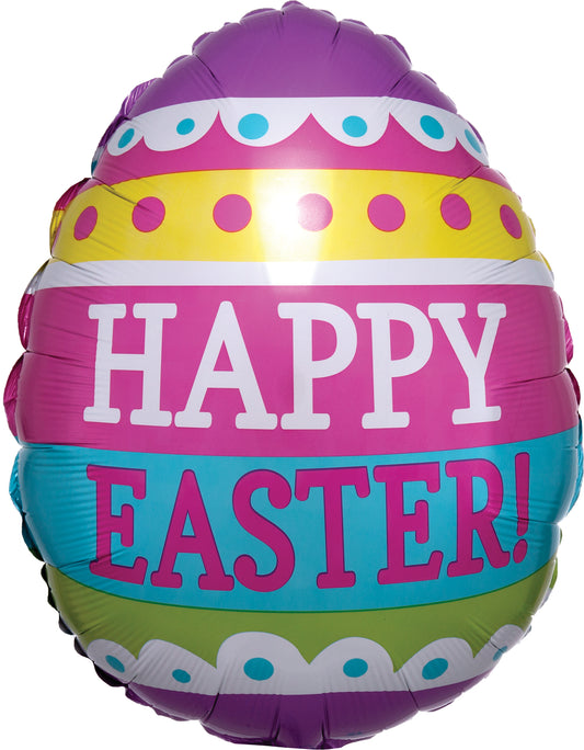 Supershape Springy Easter Egg Balloon