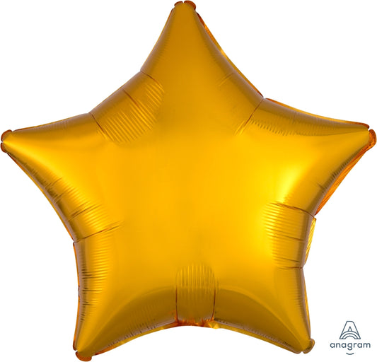 18" Gold Star Balloon