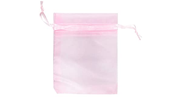 Pink Organza Bags