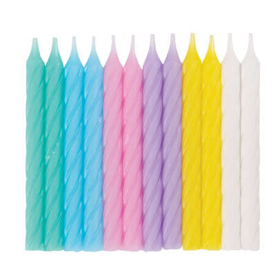 Birthday Candles - Assorted Colors