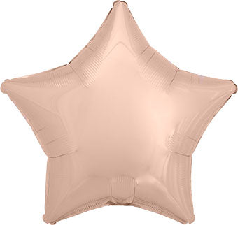 18" Rose Gold Star Mylar