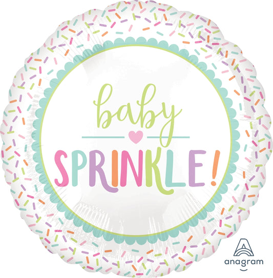 18" Baby Sprinkle Balloon