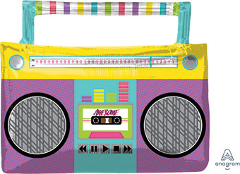 LRG SHP RADIO BOOMBOX 27"