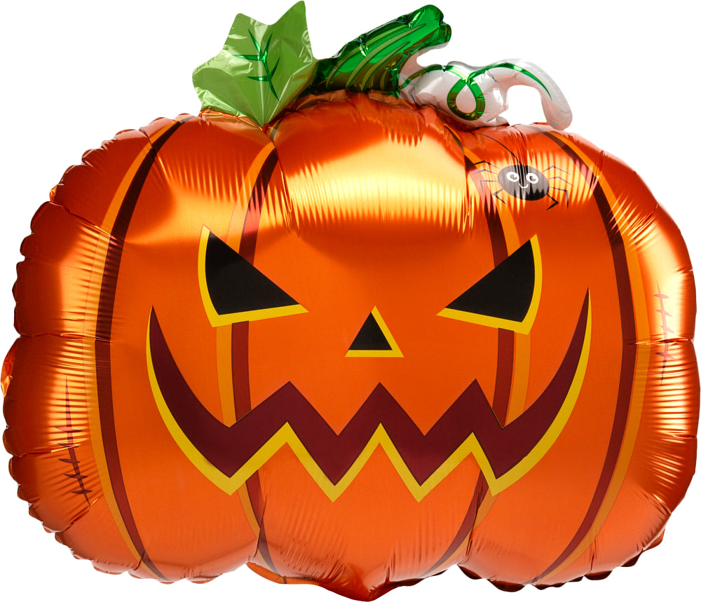 18" Frightful Pumpkin Mylar