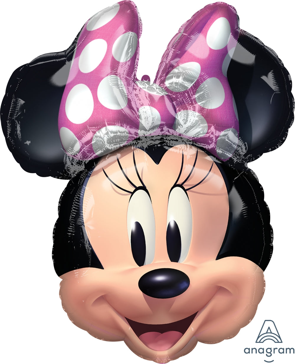 Supershape Minnie Mouse Head Balloon