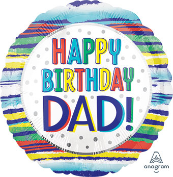 Happy Birthday Dad Balloon