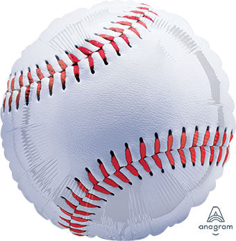 Baseball mylar balloon