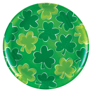 St. Patrick's Day Round Plastic Platter