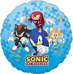 Sonic the hedgehog foil balloon