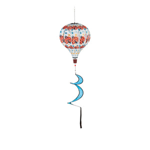 Ladybug Plaid Balloon Spinner