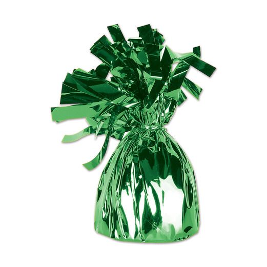 Metallic Green Balloon Weight