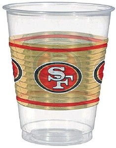 San Francisco 49ers Plastic Cups