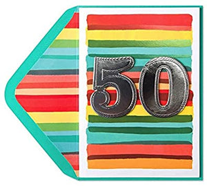 50th Birthday Card
