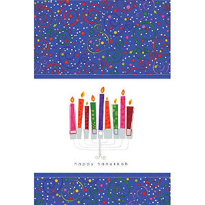"Happy Hanukkah" Paper Tablecloth