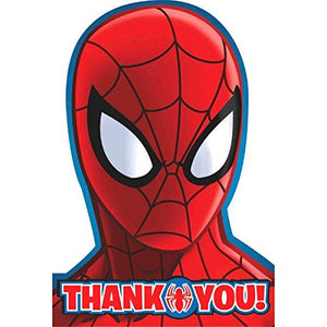 Spider-Man Thank You Cards