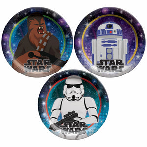 Star Wars™ Galaxy of Adventures 7" Round Plates - Assorted