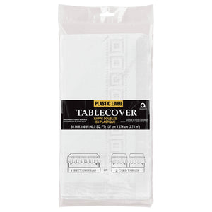 Plastic Lined Tablecover