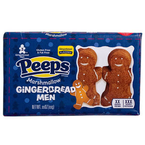 Christmas Candy Peeps 3ct Gingerbread Men
