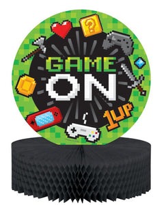 Game On Honeycomb Centerpiece
