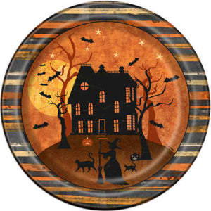 Full Moon Halloween Tableware Pattern