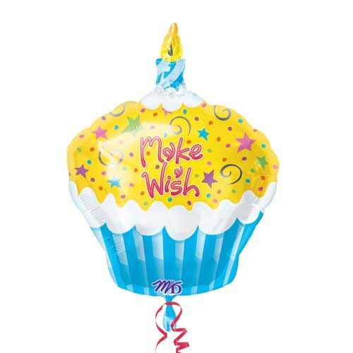 18" "Make a Wish" Mylar Balloon